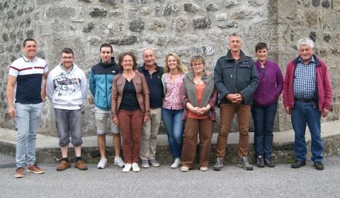Equipe Myrtille sauvage Ardèche 2023