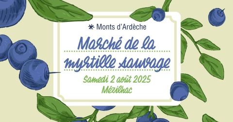 Marché de la myrtille 2025